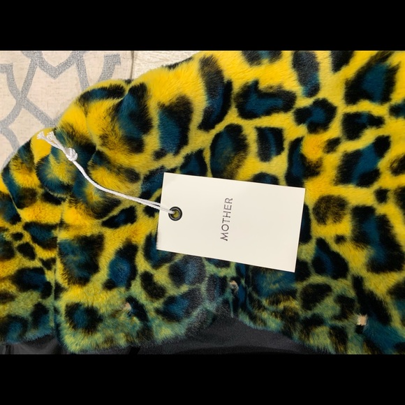MOTHER Letterman leopard bomber jacket - Picture 6 of 13